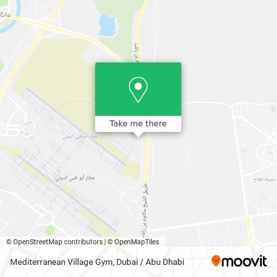Mediterranean Village Gym map