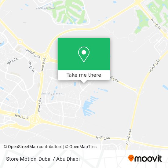 Store Motion map