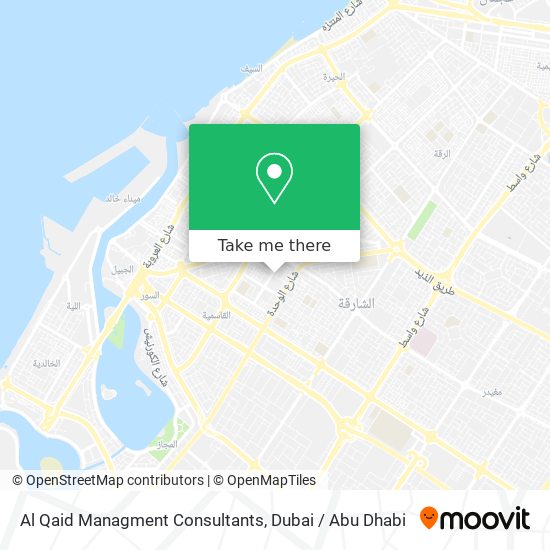 Al Qaid Managment Consultants map