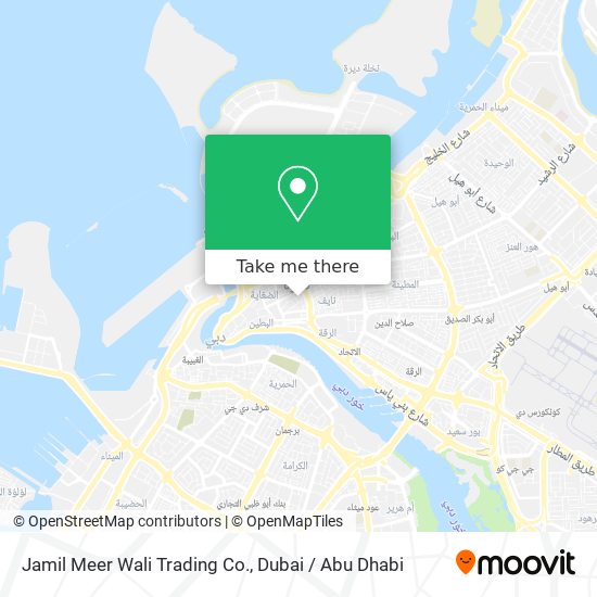 Jamil Meer Wali Trading Co. map