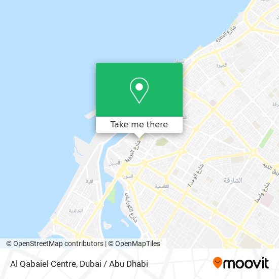 Al Qabaiel Centre map