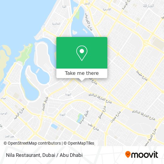 Nila Restaurant map