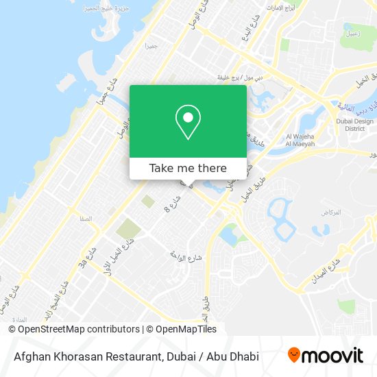 Afghan Khorasan Restaurant map