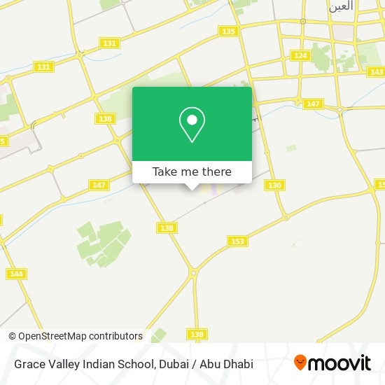 Grace Valley Indian School map