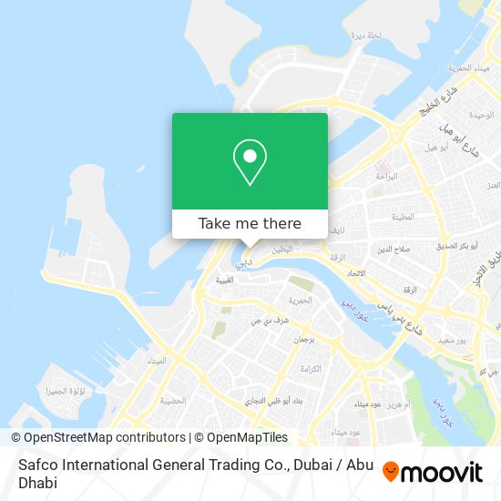 Safco International General Trading Co. map