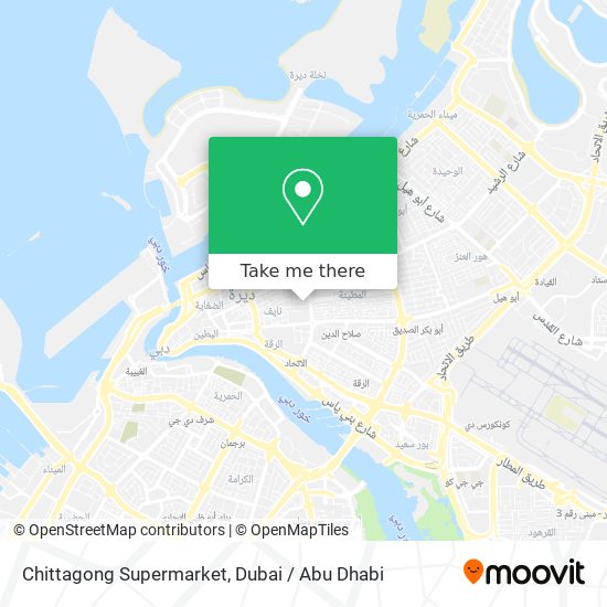 Chittagong Supermarket map