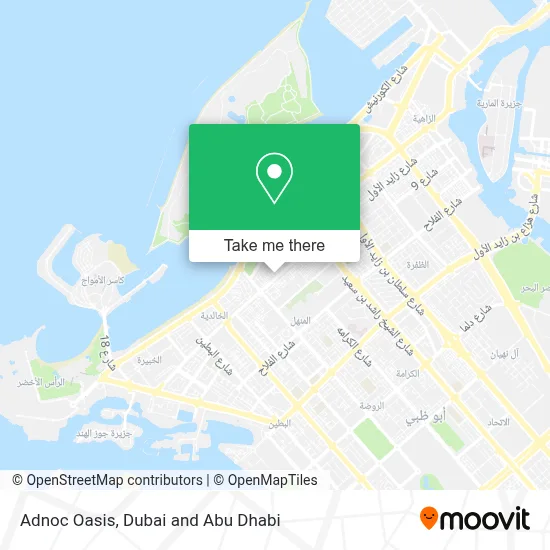 Adnoc Oasis map