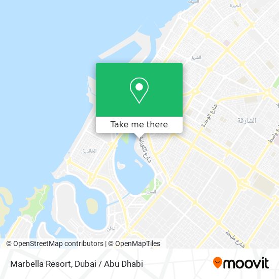 Marbella Resort map