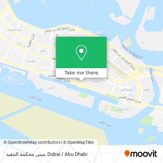 مبنى محكمة التنفيذ map