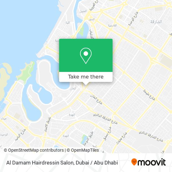 Al Damam Hairdressin Salon map