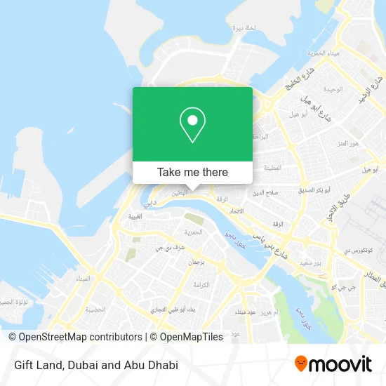 Gift Land map