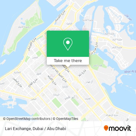 Lari Exchange map