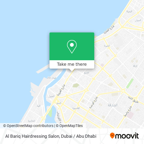Al Bariq Hairdressing Salon map