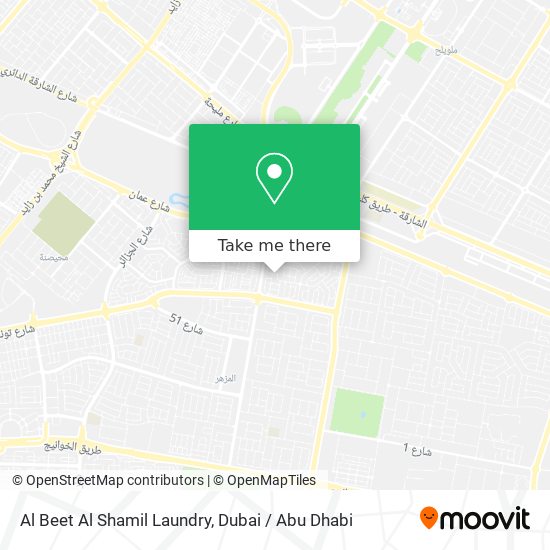 Al Beet Al Shamil Laundry map