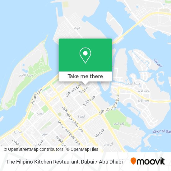 The Filipino Kitchen Restaurant map