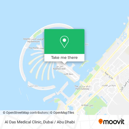 Al Das Medical Clinic map