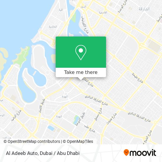 Al Adeeb Auto map