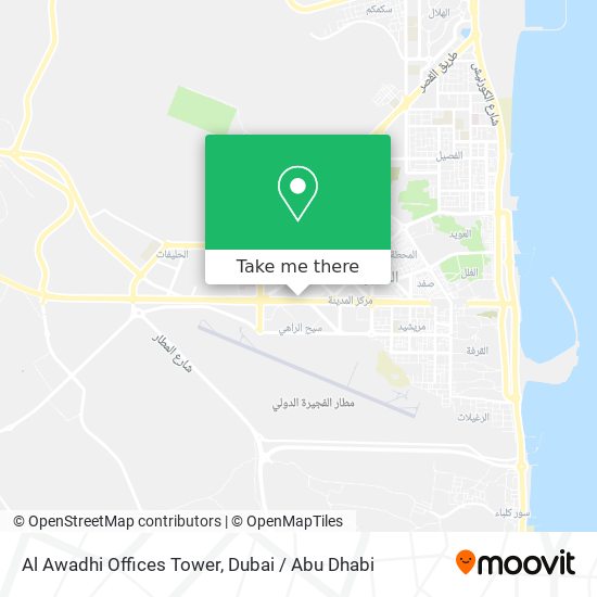 Al Awadhi Offices Tower map