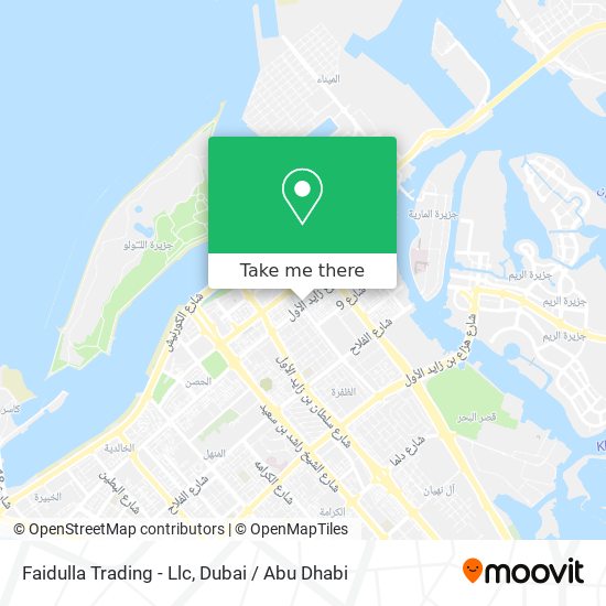 Faidulla Trading - Llc map