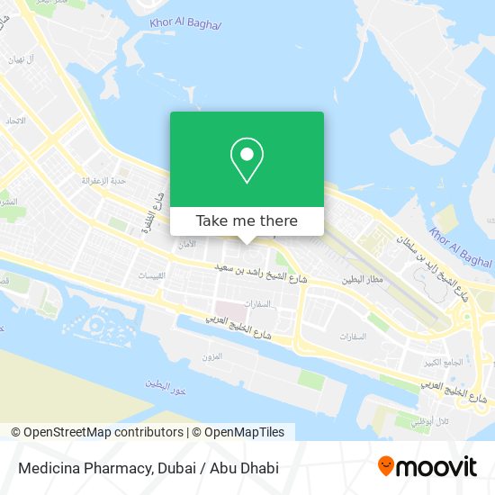 Medicina Pharmacy map