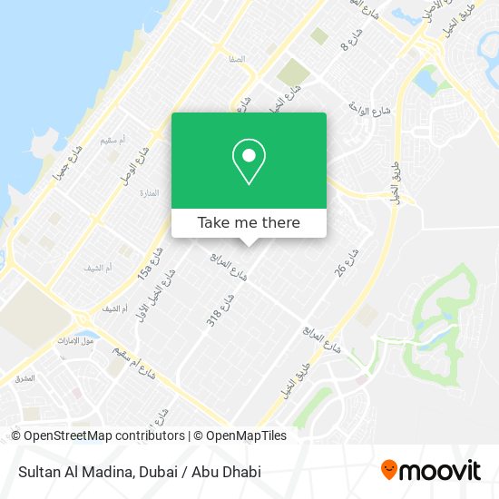 Sultan Al Madina map