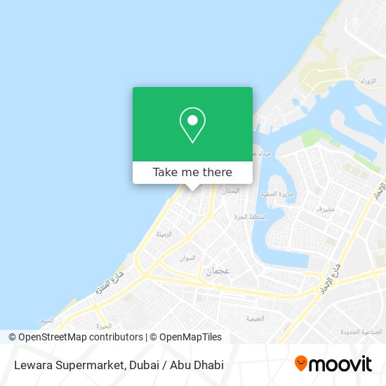 Lewara Supermarket map