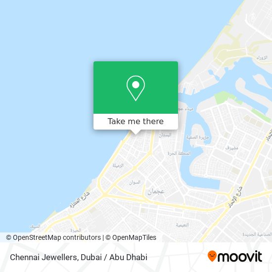 Chennai Jewellers map
