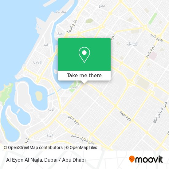 Al Eyon Al Najla map