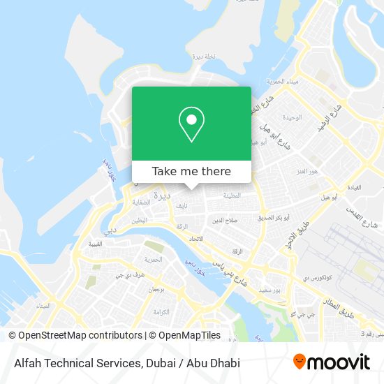 Alfah Technical Services map