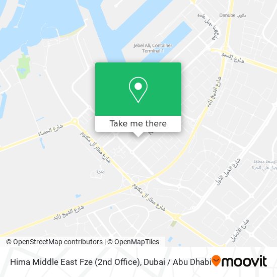 Hima Middle East Fze (2nd Office) map