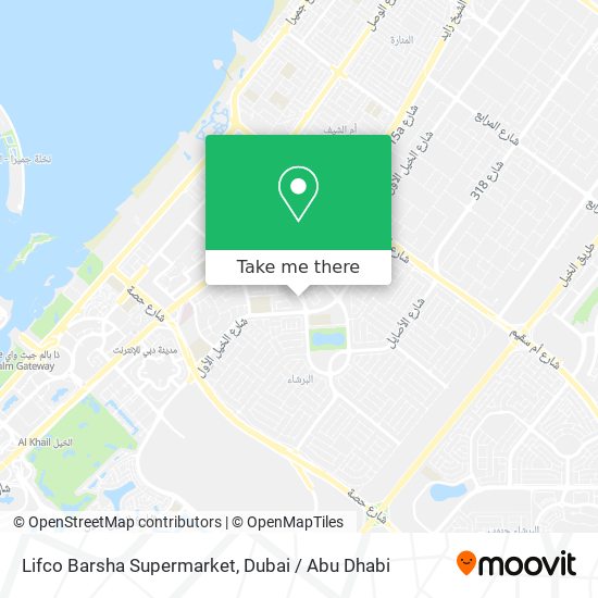 Lifco Barsha Supermarket map