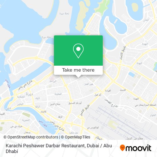 Karachi Peshawer Darbar Restaurant map