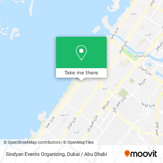 Sindyan Events Organizing map