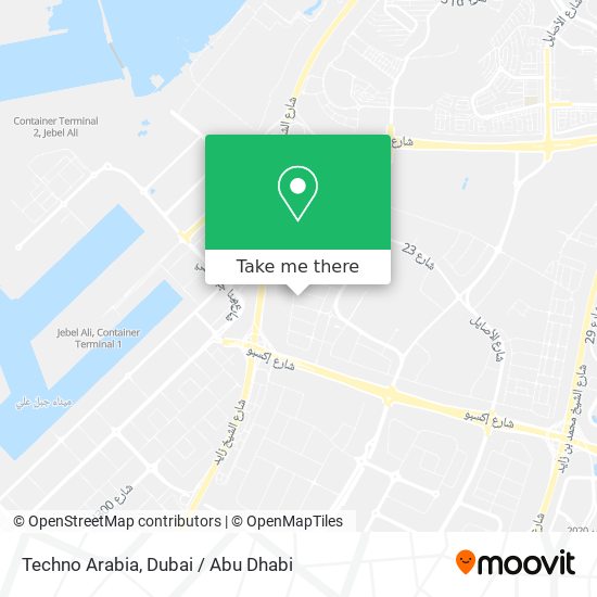 Techno Arabia map