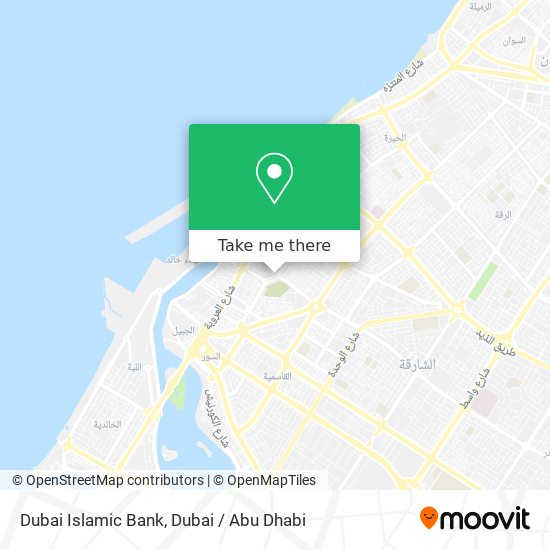 Dubai Islamic Bank map