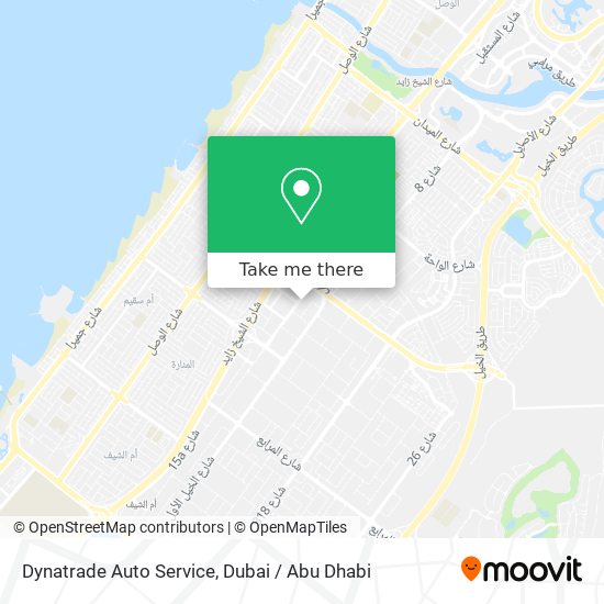 Dynatrade Auto Service map