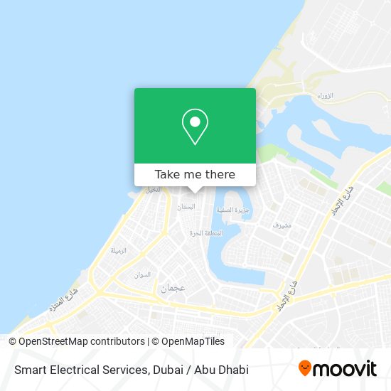 Smart Electrical Services map