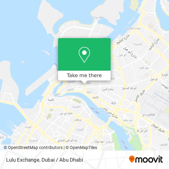 Lulu Exchange map