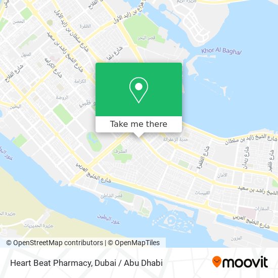 Heart Beat Pharmacy map