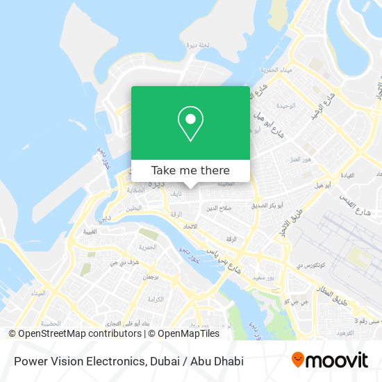 Power Vision Electronics map