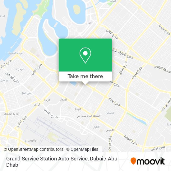 Grand Service Station Auto Service map