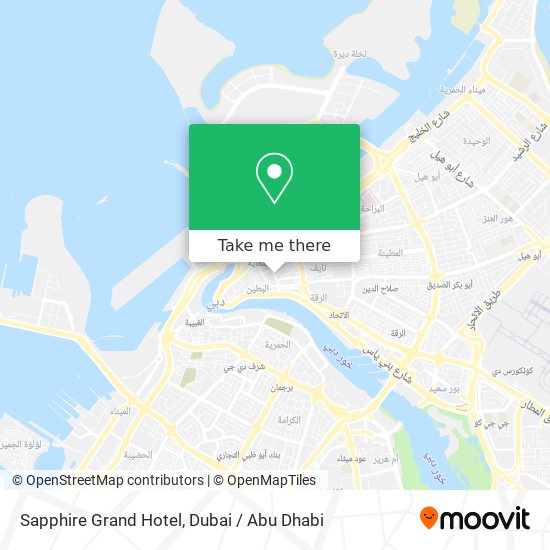 Sapphire Grand Hotel map