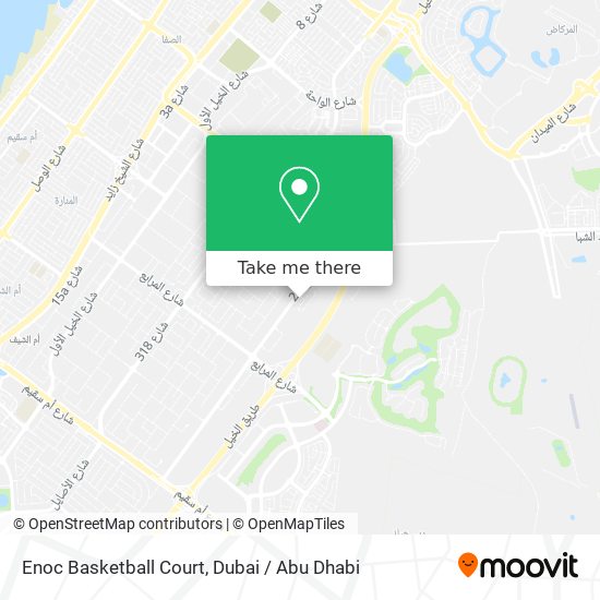 Enoc Basketball Court map