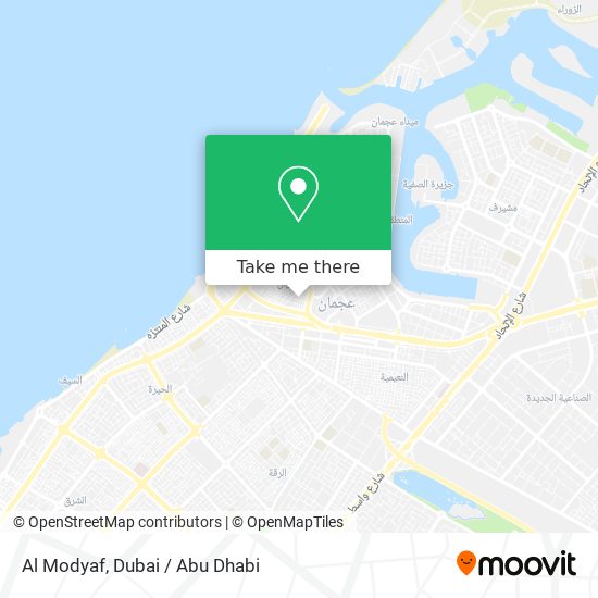 Al Modyaf map
