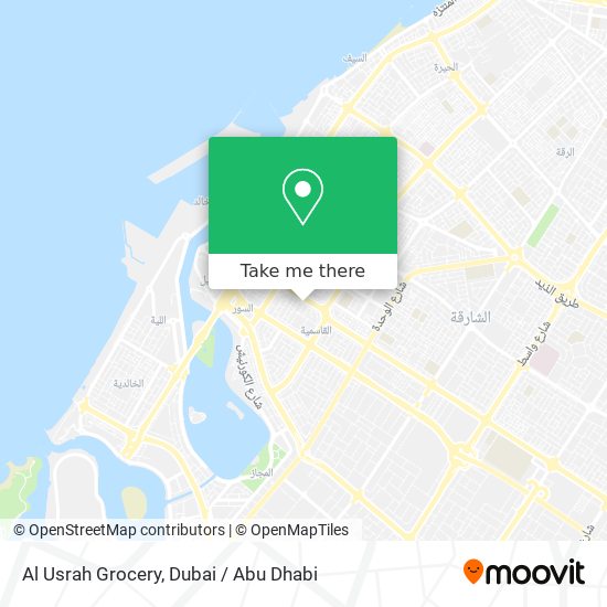 Al Usrah Grocery map