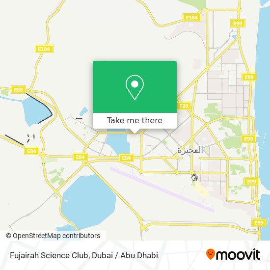 Fujairah Science Club map