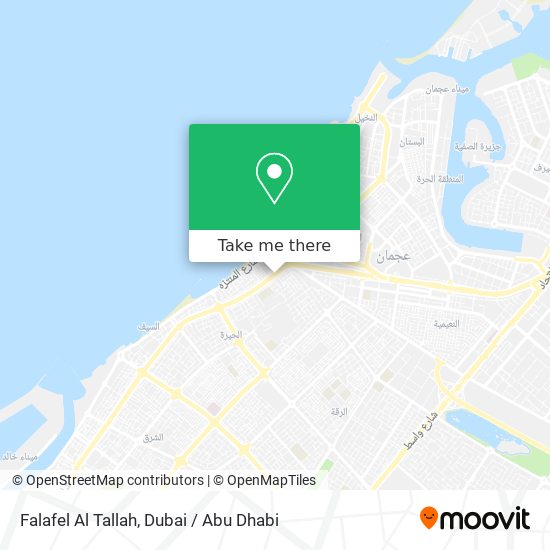 Falafel Al Tallah map