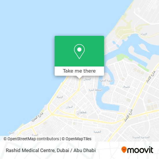 Rashid Medical Centre map