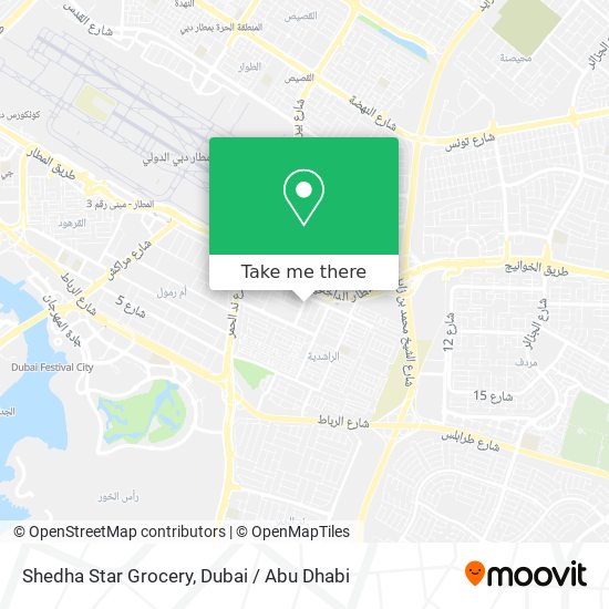 Shedha Star Grocery map