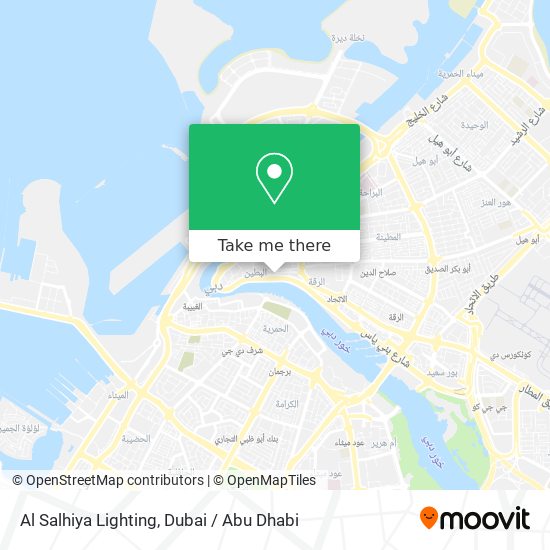 Al Salhiya Lighting map